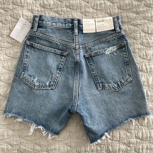 New with tags. AGOLDE riley shorts size 23